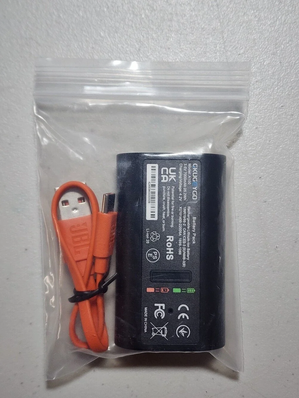 A100 7000mAh Rechargeable Camera Batteries for TP-Link Tapo C400 C420 D320